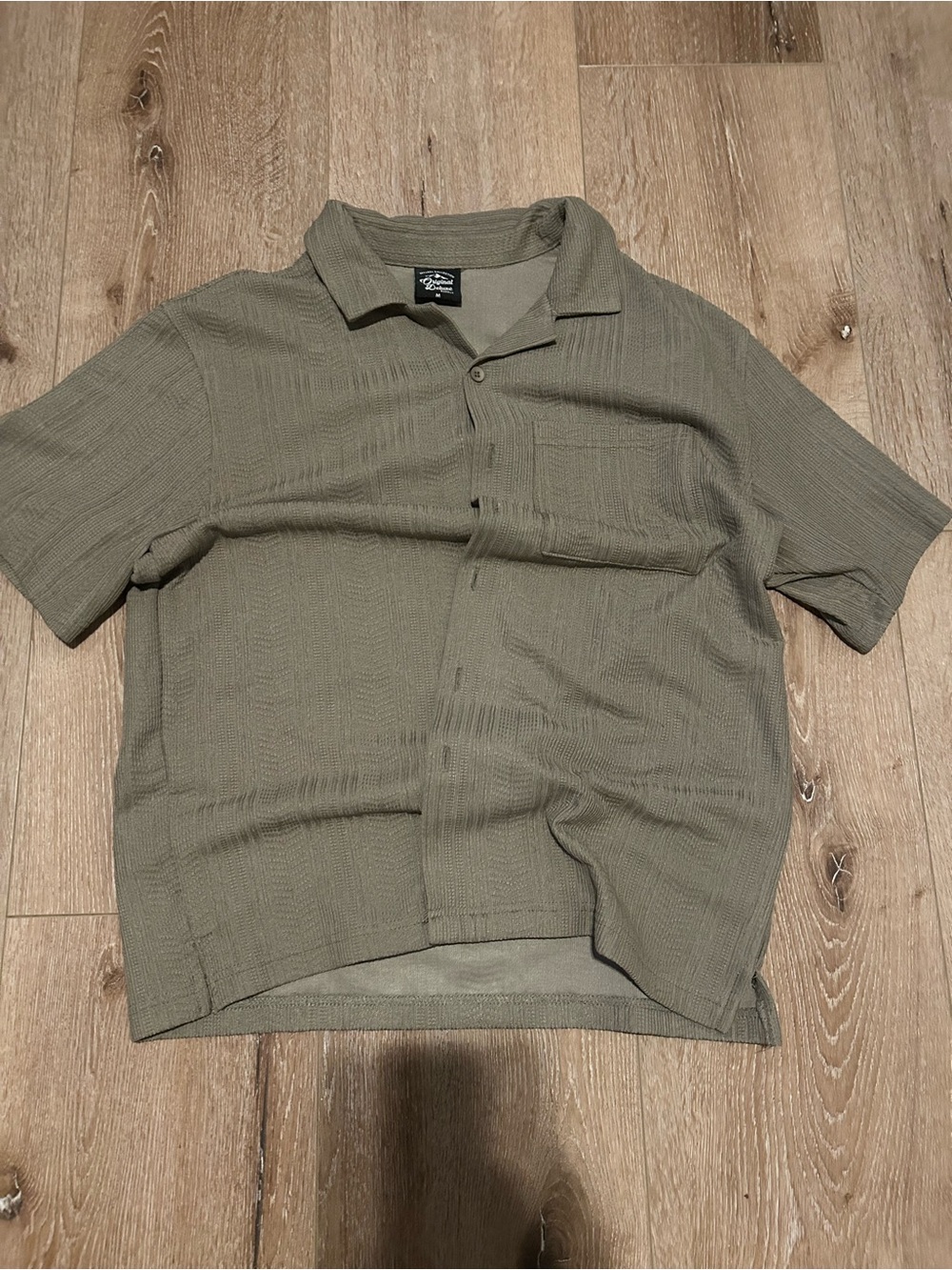 Original Deluxe Men's Short Sleeve Polo - Olive Green